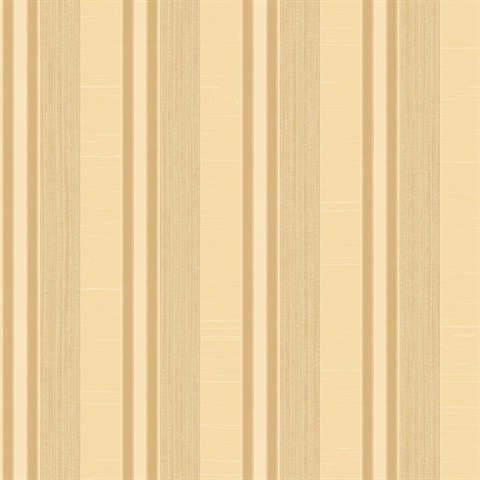 Gold Silk Stripe Wallpaper