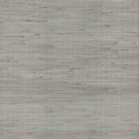 Silver & Blue Metallic Jute Texture Wallpaper