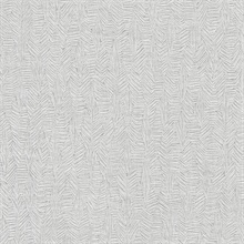 Silver Brilliant Partridge Textured Wallpaper