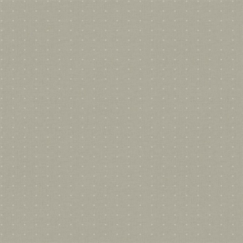 Silver Glass Bead Textured Polka Dot Wallpaper