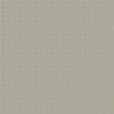 Silver Glass Bead Textured Polka Dot Wallpaper