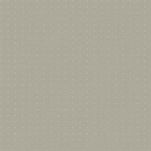 Silver Glass Bead Textured Polka Dot Wallpaper