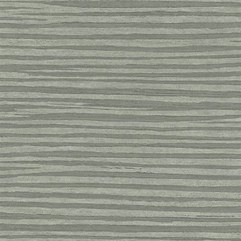 Silver & Grey Horizontal Wood Texture Wallpaper