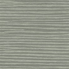 Silver & Grey Horizontal Wood Texture Wallpaper