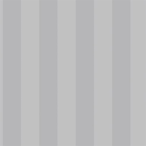 Silver Grey Matte/Shiny Stipe Embossed Wallpaper