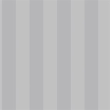 Silver Grey Matte/Shiny Stipe Embossed Wallpaper