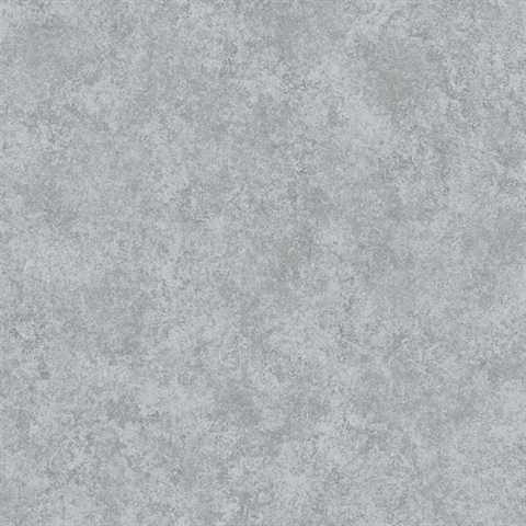 Silver Grey Metallic Crackle Smooth Marble Wallpaper