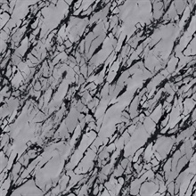 Silver Grey Metallic Marble Wallpaper