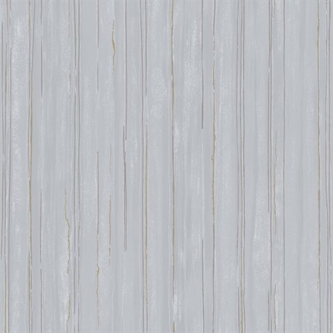 Silver Grey Raining Glitter Vertical Stria Wallpaper