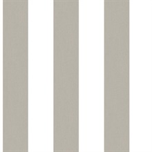 Silver Grey Surface Stripe Wallpaper