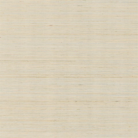 Maguey Natural Sisal Grasscloth Silver Wallpaper