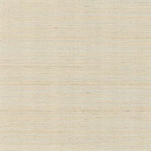 Maguey Natural Sisal Grasscloth Silver Wallpaper