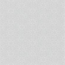 Silver Openwork Metallic Textured Damask Wallpaper