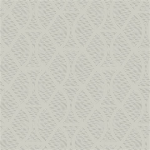 Silver Opposites Attract Glitter Texture Braid Trellis Wallpaper