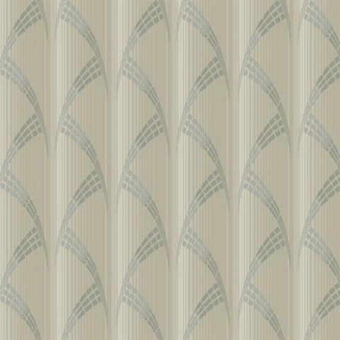 Silver  Silver Modern Art Deco Metropolis