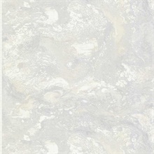 Silver Terrene Shimmer Marble Textured Wallpaper