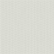 Silver Vertical Geometric Stripe Wallpaper