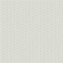 Silver Vertical Geometric Stripe Wallpaper