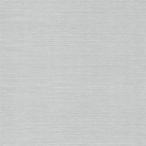 Silver & White Shining Sisal Faux Grasscloth Wallpaper