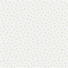 Single Leaf Toss Green Wallpaper