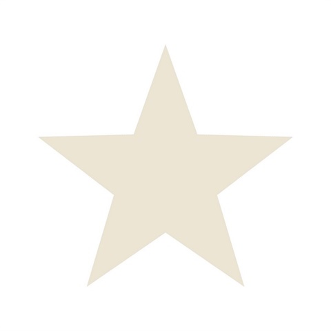 Single Star Natural Beige Wallpaper