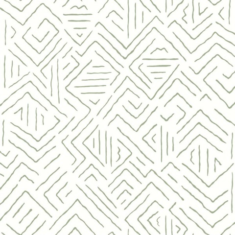 Sirih Sage Tribal Wallpaper