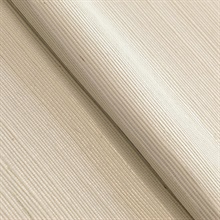 Sisal Cream On Silver Handwoven Grasscloth Wallpaper