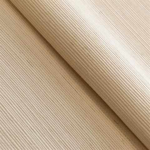 Sisal Natural Light Handwoven Grasscloth Wallpaper
