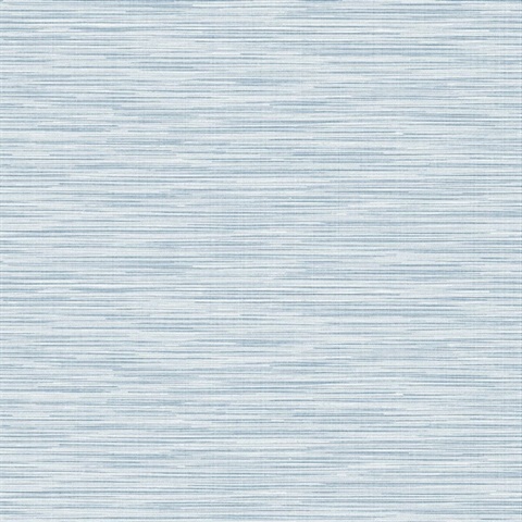 Sky Blue Reef Stringcloth Wallpaper