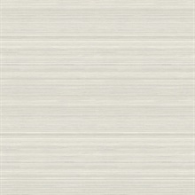 Skyler Light Grey Horizontal Striped Weave Wallpaper