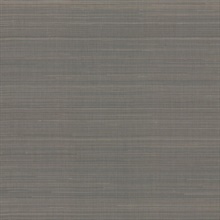 Abaca Weave Charcoal Wallpaper