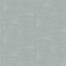 Slate Blue Wicker Dot Geometric Rectangular Wallpaper