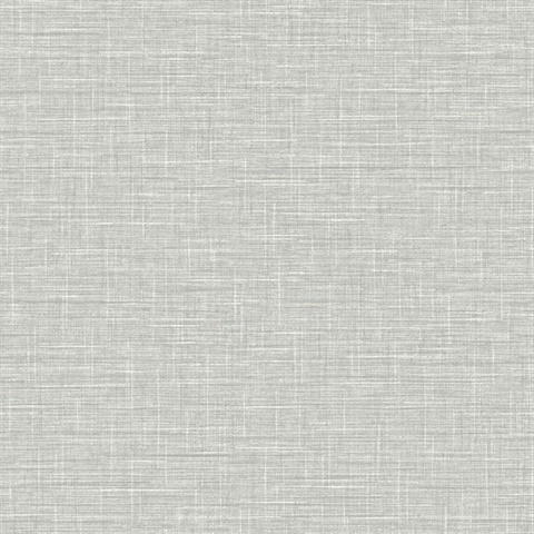 Smoke Grasmere Crosshatch Tweed Weave Wallpaper