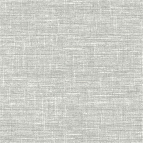 Smoke Grasmere Crosshatch Tweed Weave Wallpaper