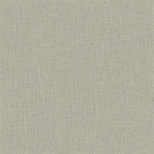 Smoke Tweed Woven Linen Wallpaper