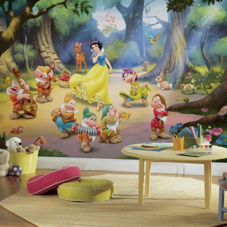 Snow White and the Seven Dwarfs XL Wallpaper Mural