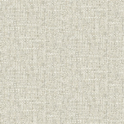 Snuggle Neutral Large Woven Texture Texture Wallpaper