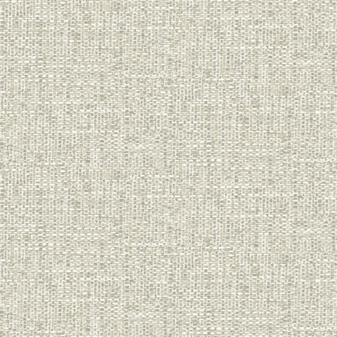 Snuggle Neutral Large Woven Texture Texture Wallpaper