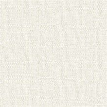 Snuggle White Large Woven Texture Texture Wallpaper