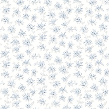 Sofiane Blue Botanical Trail Wallpaper