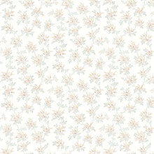 Sofiane Yellow Botanical Trail Wallpaper