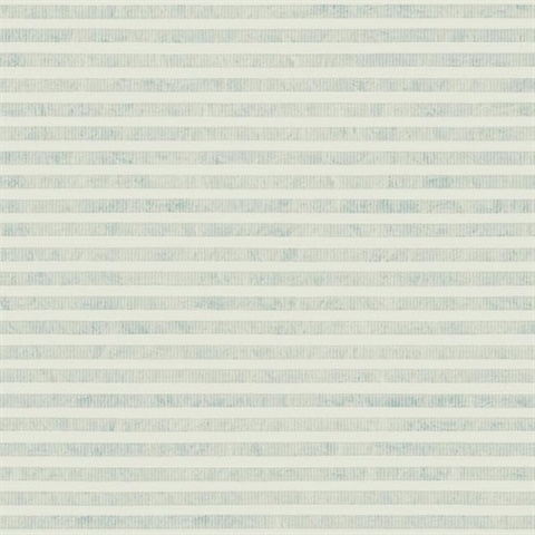 Soft Blue Faux Capiz Wallpaper