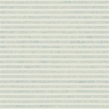 Soft Blue Faux Capiz Wallpaper