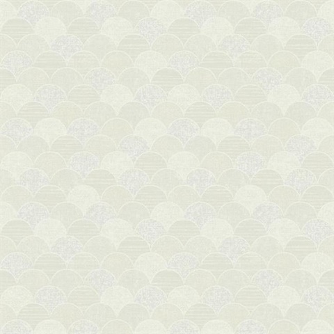 Soft Neutral Mermaid Scales Wallpaper