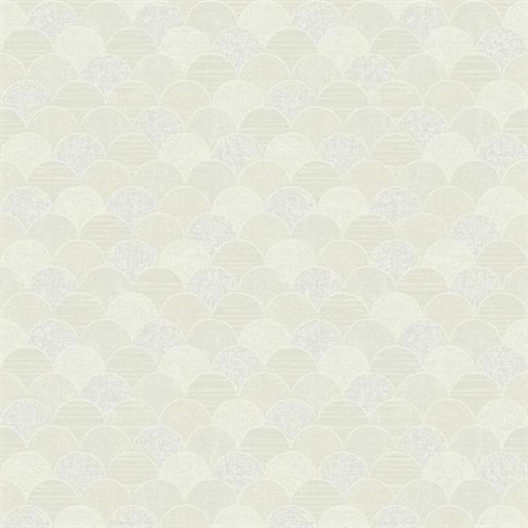 Soft Neutral Mermaid Scales Wallpaper