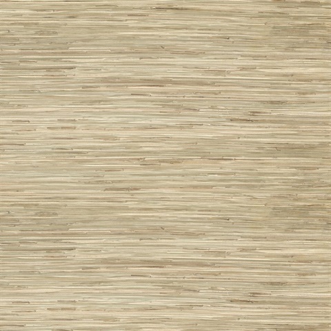 Sogen Khaki Knotted Sea Grasscloth Wallpaper