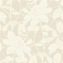 Solange Neutral Botanical Wallpaper