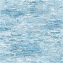 Soliloquy Faux Texture Blue Wallpaper