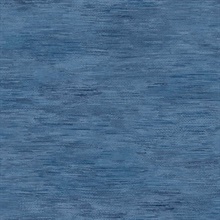 Soliloquy Faux Texture Blue Wallpaper