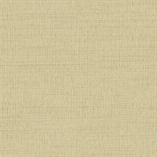 Solitude Honey Linen Textured Wallpaper